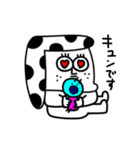 MEZ.白黒時々色々.1（個別スタンプ：6）