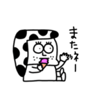MEZ.白黒時々色々.1（個別スタンプ：19）