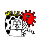 MEZ.白黒時々色々.1（個別スタンプ：21）