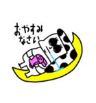 MEZ.白黒時々色々.1（個別スタンプ：22）