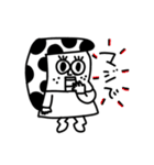 MEZ.白黒時々色々.1（個別スタンプ：30）