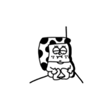 MEZ.白黒時々色々.1（個別スタンプ：40）