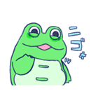 コハンテイアマガエルモドキの日常6（個別スタンプ：14）