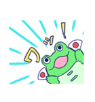 コハンテイアマガエルモドキの日常6（個別スタンプ：20）