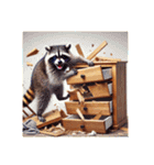 アライグマのポンポン（個別スタンプ：29）