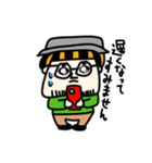 MEZ.ぶすイケ男子.1（個別スタンプ：3）