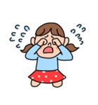 水玉スカートの子（個別スタンプ：12）