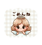 かわいい天使の使いやすいすたんぷ（個別スタンプ：3）
