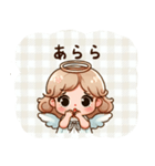 かわいい天使の使いやすいすたんぷ（個別スタンプ：4）