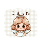 かわいい天使の使いやすいすたんぷ（個別スタンプ：8）