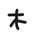 数字と日付（個別スタンプ：15）