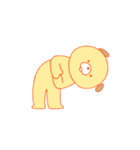 無口ないぬ（個別スタンプ：1）