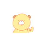 無口ないぬ（個別スタンプ：3）