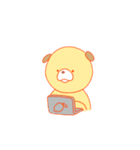 無口ないぬ（個別スタンプ：28）