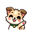 -可愛すぎる犬のスタンプ-（個別スタンプ：1）
