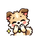 -可愛すぎる犬のスタンプ-（個別スタンプ：5）