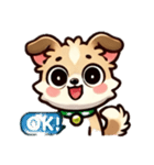 -可愛すぎる犬のスタンプ-（個別スタンプ：8）