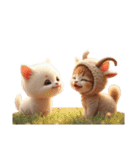 Cute Cats かわいい猫が集結【文字なし】（個別スタンプ：5）