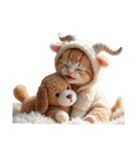 Cute Cats かわいい猫が集結【文字なし】（個別スタンプ：7）