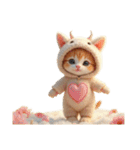 Cute Cats かわいい猫が集結【文字なし】（個別スタンプ：9）