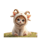 Cute Cats かわいい猫が集結【文字なし】（個別スタンプ：14）