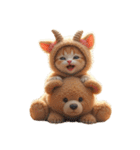 Cute Cats かわいい猫が集結【文字なし】（個別スタンプ：17）