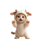 Cute Cats かわいい猫が集結【文字なし】（個別スタンプ：18）
