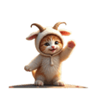 Cute Cats かわいい猫が集結【文字なし】（個別スタンプ：19）