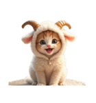 Cute Cats かわいい猫が集結【文字なし】（個別スタンプ：21）