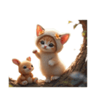 Cute Cats かわいい猫が集結【文字なし】（個別スタンプ：26）