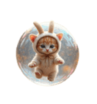 Cute Cats かわいい猫が集結【文字なし】（個別スタンプ：27）