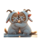 Cute Cats かわいい猫が集結【文字なし】（個別スタンプ：29）