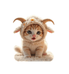 Cute Cats かわいい猫が集結【文字なし】（個別スタンプ：34）