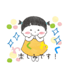ふたばちゃん2＊かわいいこどもスタンプ＊（個別スタンプ：4）