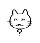 ねこ32面相（個別スタンプ：6）