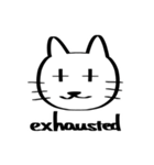 ねこ32面相（個別スタンプ：10）