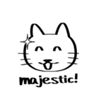 ねこ32面相（個別スタンプ：13）
