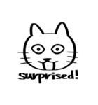ねこ32面相（個別スタンプ：14）