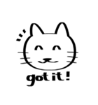 ねこ32面相（個別スタンプ：19）