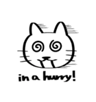 ねこ32面相（個別スタンプ：21）