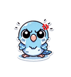 英語でサザナミインコ（個別スタンプ：10）