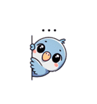 英語でサザナミインコ（個別スタンプ：18）