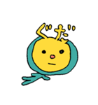 嘘はつけないタイプ（個別スタンプ：16）
