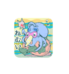 タコとクリオネ（個別スタンプ：2）