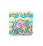 タコとクリオネ（個別スタンプ：4）