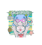 タコとクリオネ（個別スタンプ：5）