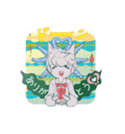 タコとクリオネ（個別スタンプ：9）
