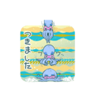 タコとクリオネ（個別スタンプ：13）