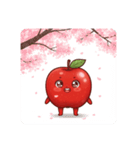 りんぽんのほっこり日常！（個別スタンプ：4）