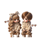 可愛いカップルスタンプ♥(彼氏＆彼女)（個別スタンプ：36）